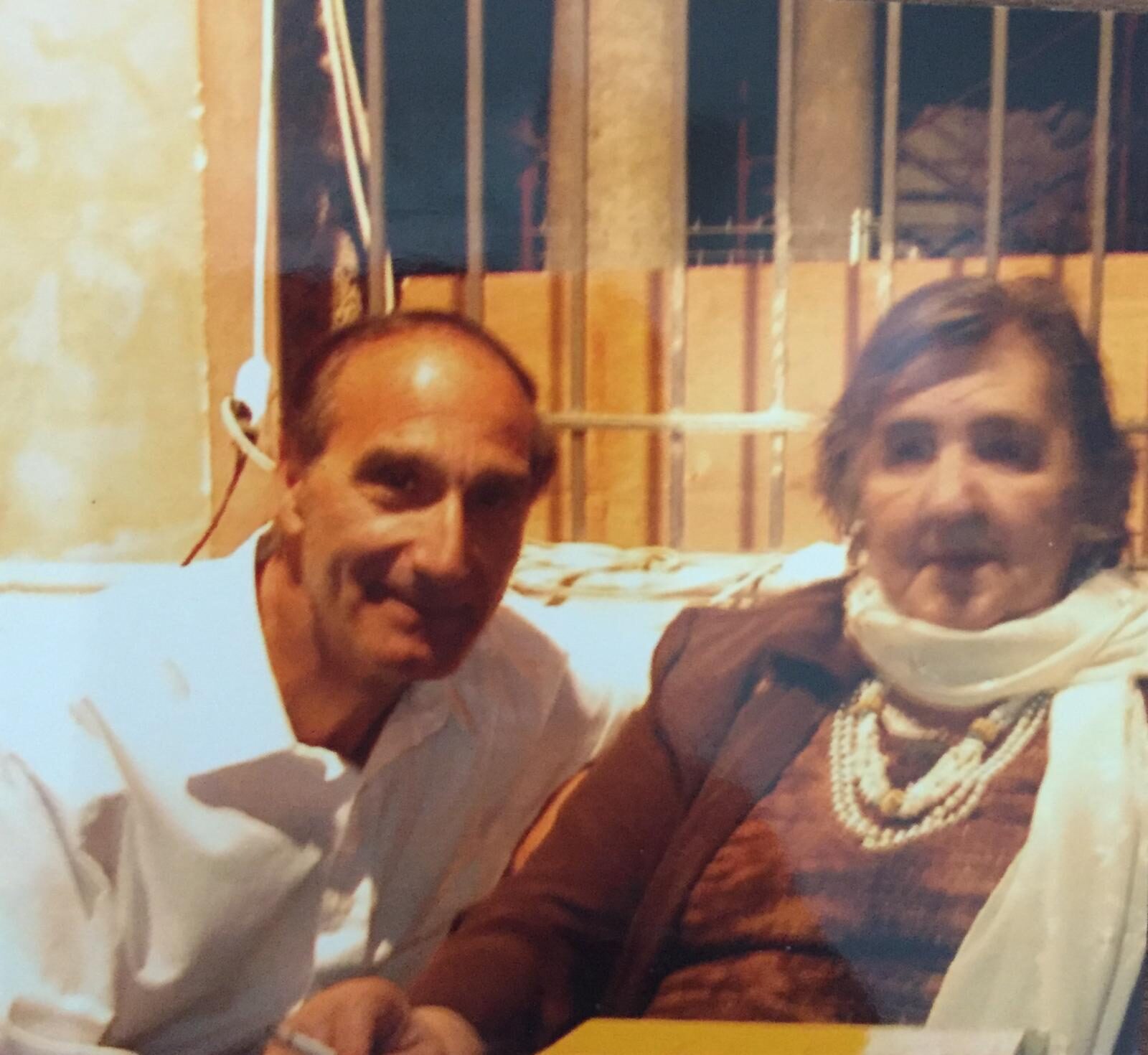Nicola Costantino con Alda Merini